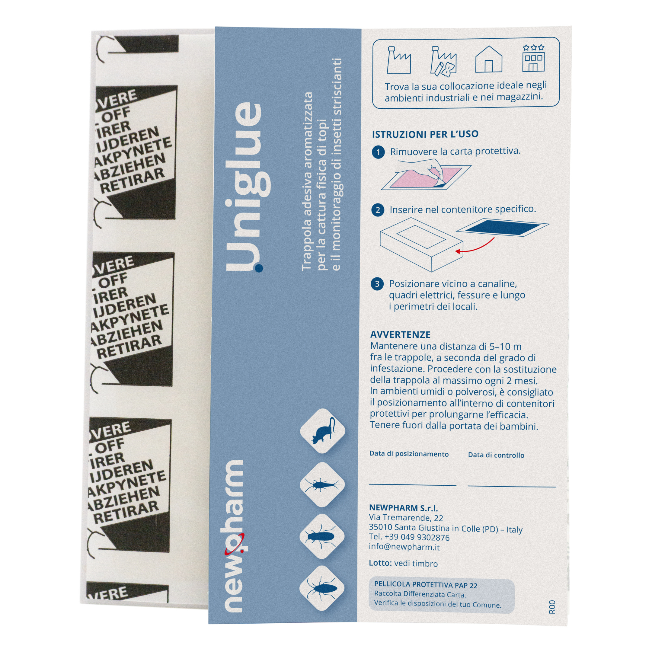 Uniglue (Monitoraggio e prevenzione)